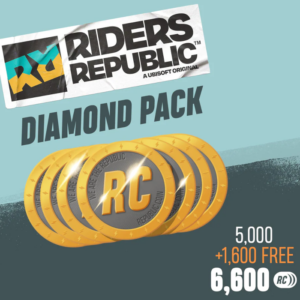 Riders Republic Coins Diamond Pack - 6600 Credits EU XBOX One / Xbox Series X|S CD Key