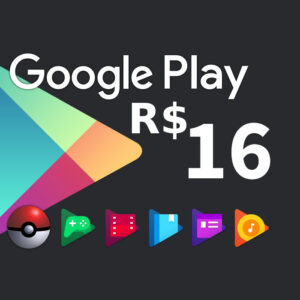 Google Play 16 BRL BR Gift Card