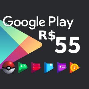 Google Play 55 BRL BR Gift Card