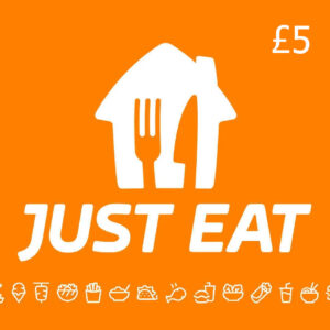 Just Eat £5 Gift Card UK
