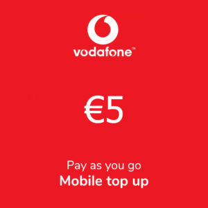 Vodafone €5 Mobile Top-up RO
