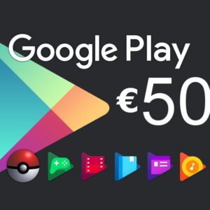 Google Play EUR 50 Gift Card BE