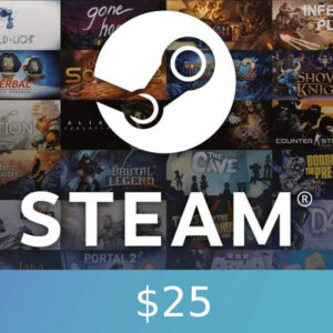 Steam Wallet Card $25 TR Activation Code