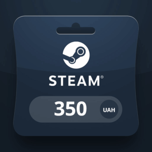 Steam Wallet Card UAH 350 UA Activation Code