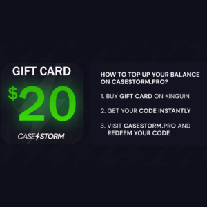 CaseStorm.pro $20 Gift Card
