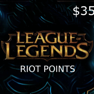 League of Legends 35 USD Prepaid RP Card US