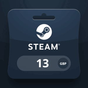 Steam Gift Card £13 UK Activation Code