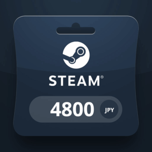 Steam Gift Card JPY 4800 JP Activation Code