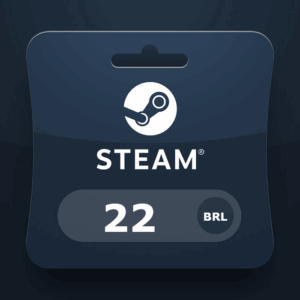 Steam Gift Card BRL 22 BR Activation Code