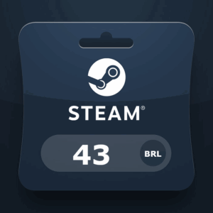 Steam Gift Card BRL 43 BR Activation Code