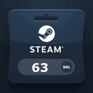 Steam Gift Card BRL 63 BR Activation Code