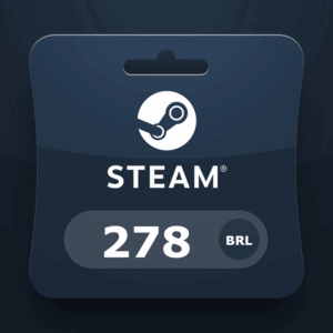 Steam Gift Card BRL 278 BR Activation Code