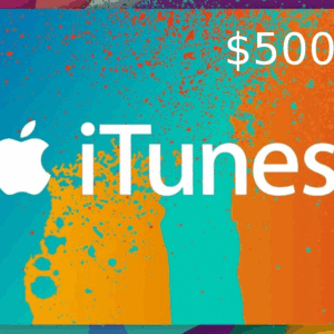 iTunes $500 HK Card