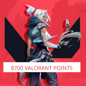 VALORANT - 8700 Valorant Points Gift Card IN